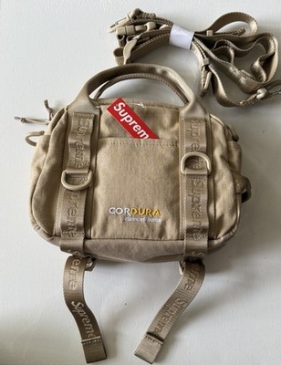 ✓In Hand Supreme SS26 Mini Duffle Bag Tan New US Ship | eBay