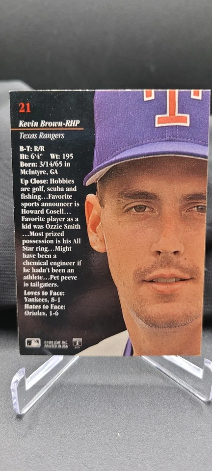 1993 Studio - Kevin Brown #21 - Image 2 of 2