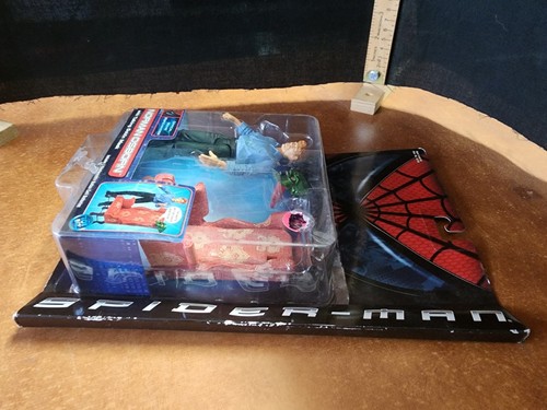Vtg 2001 Toy Biz Spider-Man Norman Osborn W/ Talking Goblin Mask Action Figure - Picture 8 of 10