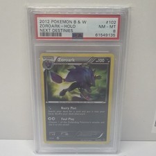 Pokemon TCG Black & White Next Destinies Zoroark 102/99 Secret Rare PSA 8 on eBay