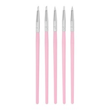 5pcs Clay Sculpting Tool Set, Clay Sculpting Rubber Tip Shaping Pen White