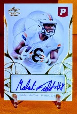 2024 Leaf Trinity GoldMalachi Fields Auto/Inscription High Rank 2026 Draft #