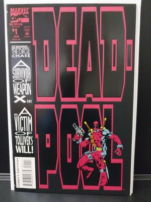 Deadpool: Circle Chase #1 (Marvel 1993) 1st Solo Series F/VF