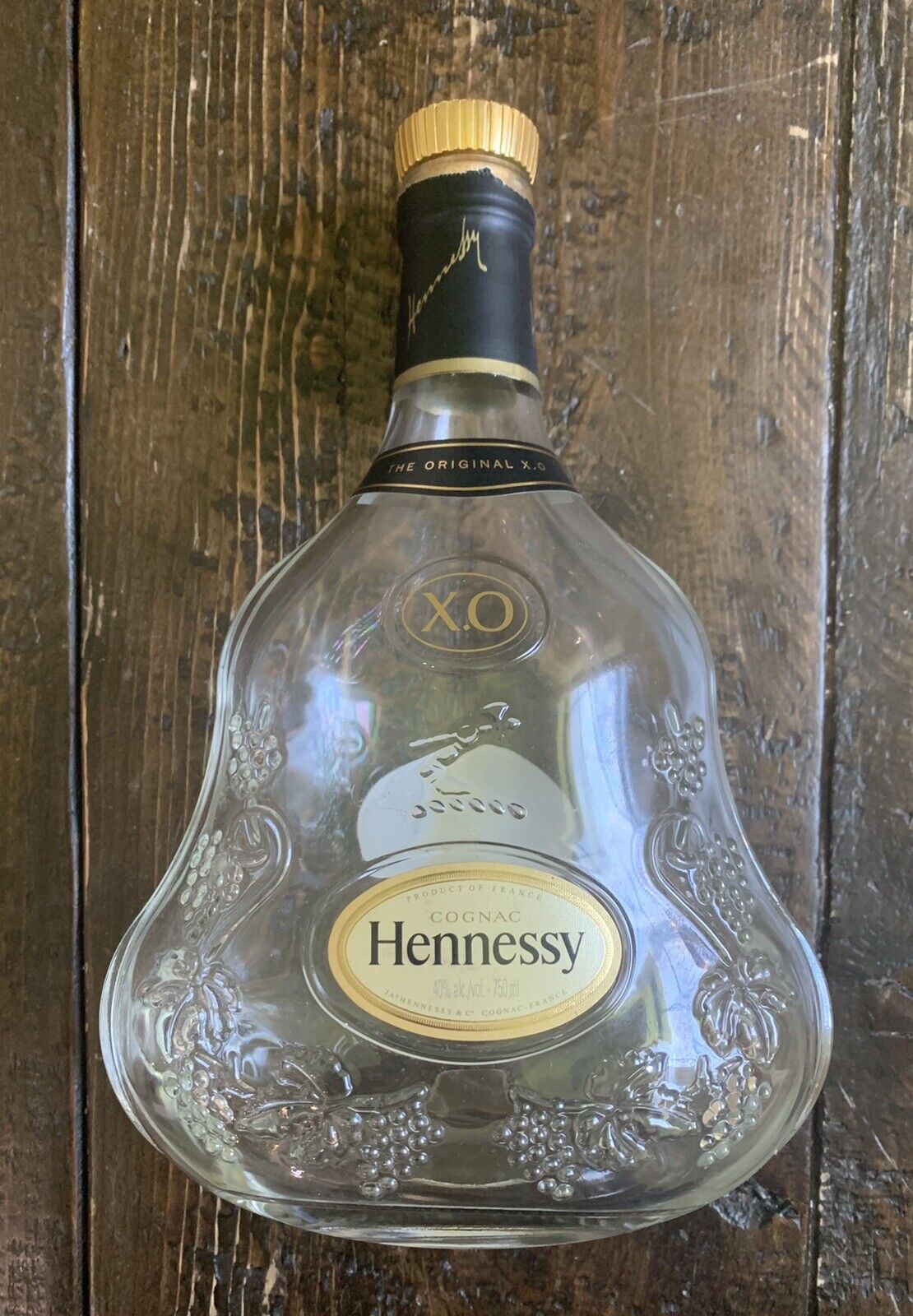 Hennessy Cognac XO Bottle Empty Collectible France 750 ML | eBay