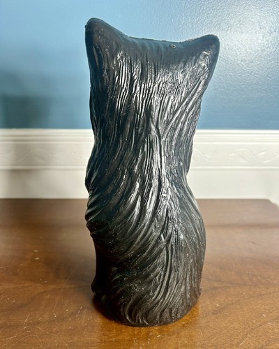Black Cat 12" Tabletop Blow Mold Figurine Halloween - Picture 4 of 6