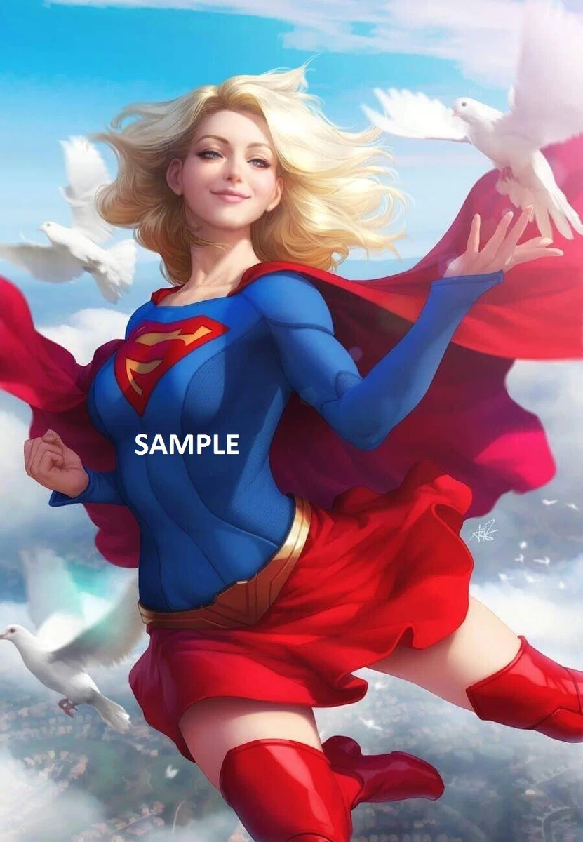 Set Of 16 Sexy Supergirl Art 6" x 4" Photo Prints by Stanley Lau  Artgerm | eBay