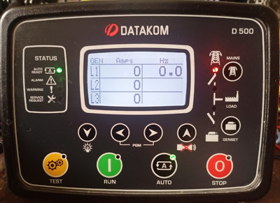 DATAKOM D-500 ADVANCED GENSET CONTROLLER - TRIED & TESTED