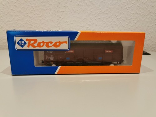 Roco H0 47338 ged. Güterwagen Post der NS unbespielt in OVP | Zustand: Neu