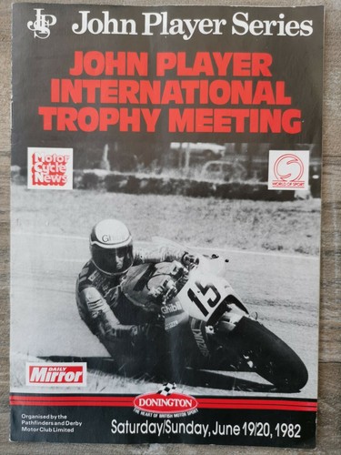 1982 DONINGTON PROGRAMME & RACECARD 20/6/82 - JOHN PLAYER INTERNATIONAL TROPHY - Picture 3 of 9