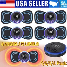 Portable Mini Electric Neck Massager Cervical Massage Back Massager Stimulator