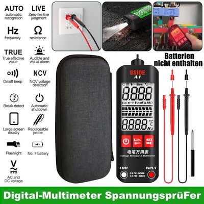 A1 Fully Automatic Anti-Burn Intelligent Digital-Multimeter SpannungsprüFer Neu