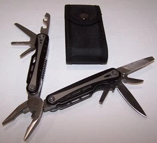 SkyFox 16-in-1 Stainless Steel Multitool w/Case for Outdoor Camping Hiking