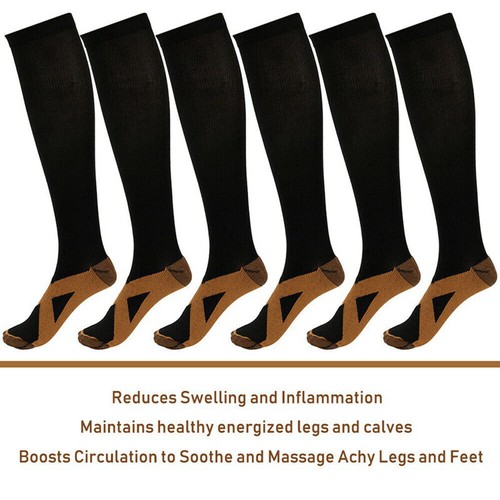 Compression Socks 20-30 mmHg Medical&Althetic for Edema, Diabetic, Varicose Vein - 第 1/15 張圖片