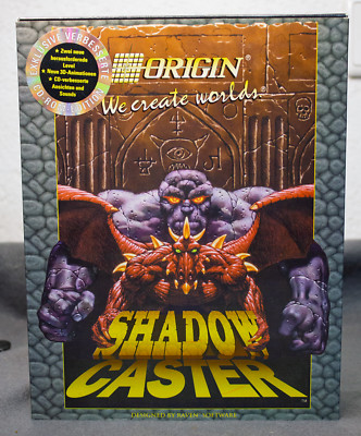 Shadow Caster von Origin, Raven Software, Ego Shooter,OVP, Selten, IBM PC-DOS CD