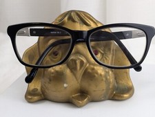 Vintage Arners Pottery Derpy Dog Head Eyeglasses Holder 4.5"x3" 1972 Signed