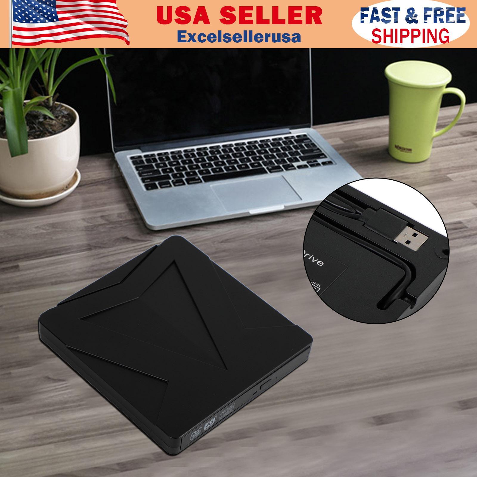 USB Type-C 7 IN 1 External ray Disc Writer Reader CD DVD Drive USB 3.0