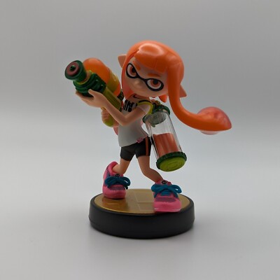 Amiibo   | Inkling (Splatoon) - No. 63 | Super Smash Bros | Amibo  