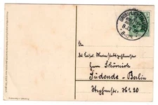 Field Post 1908 Rare Gross-Lichterfelde 2.Kadetten-Anstalt (AA1264