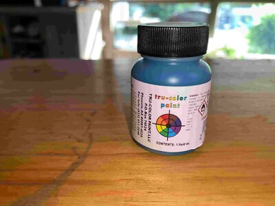 Tru-Color Paint 1oz btls. for CR Rust SF, CSX Milw BN SF CN VIA UP BNSF
