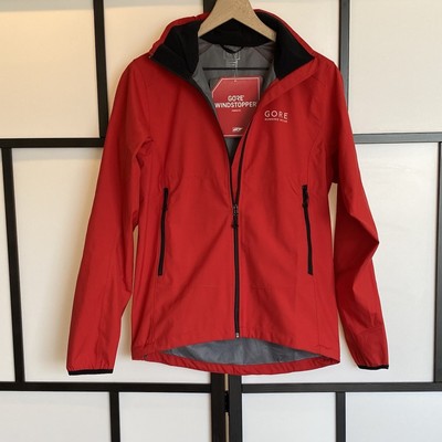 Goretex windstopper windbreaker mens Light jacket. red. size Small. NWT. READ**