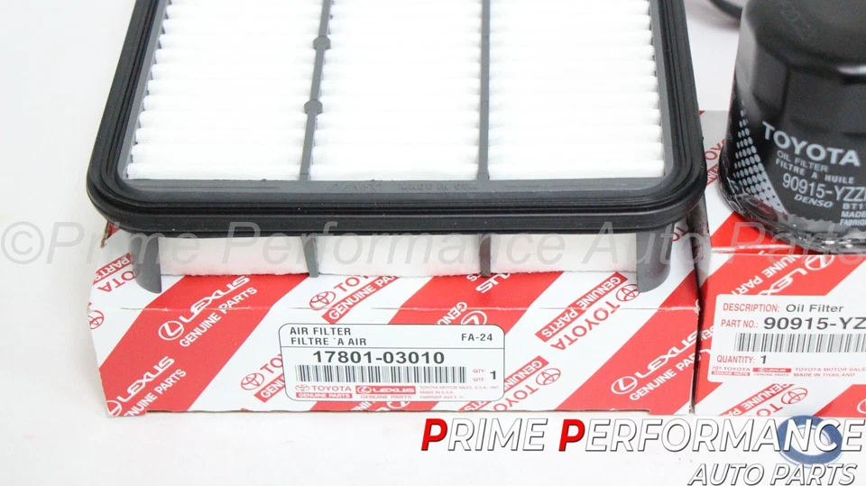 Toyota Camry 97-01 Solara 99-01 4-Cyl 2.2L Tune Up, Fuel Filter & Drive Belt Kit - Image 3 of 4