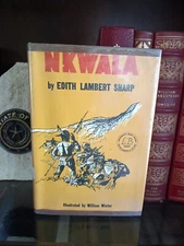 NKWALA_EDITH L. SHARP_HCDJ_1st Edition / 7th Printing_mid-1960s_Ex-library_VryGd