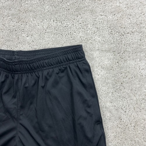 Under Armour Shorts Boys Size XL Black Pull On Athletic Drawstring Basketball - Picture 3 of 9