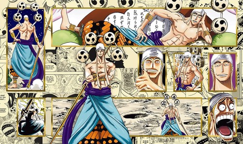 One Piece Playmat - Enel God of Skypiea Sky Island Spielmatte Card Game