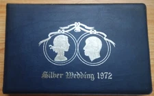 1972 STANLEY GIBBONS ROYAL SILVER WEDDING COLLECTION IN ALBUM MNH SETS COMPLETE