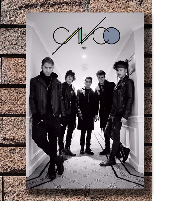 Art Poster CNCO Custom Rap Rock Music Group Boys Hot New 14x21 24x36 Y-913