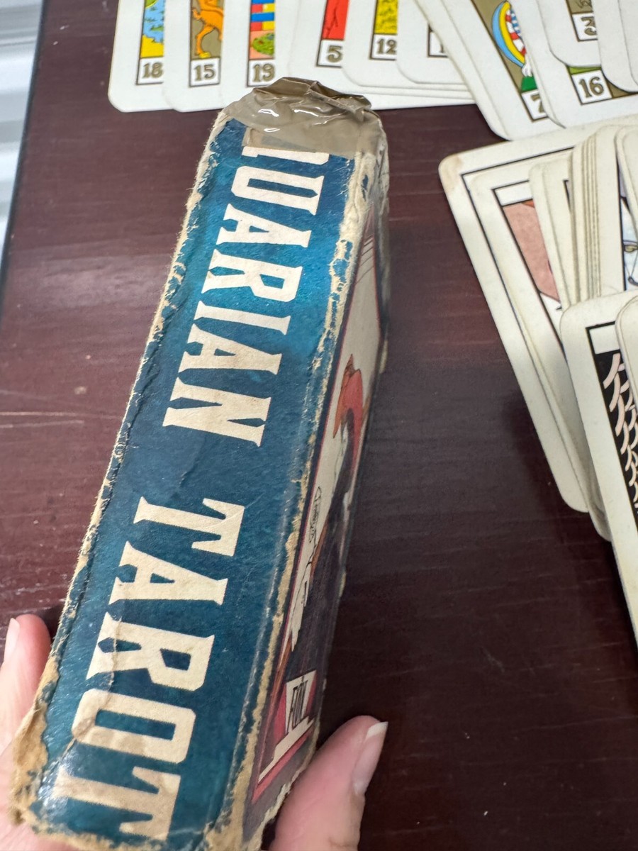 【Vintage】 THE AQUARIAN TAROT THE FOOL Vintage 1970 Aquarian Tarot Deck 