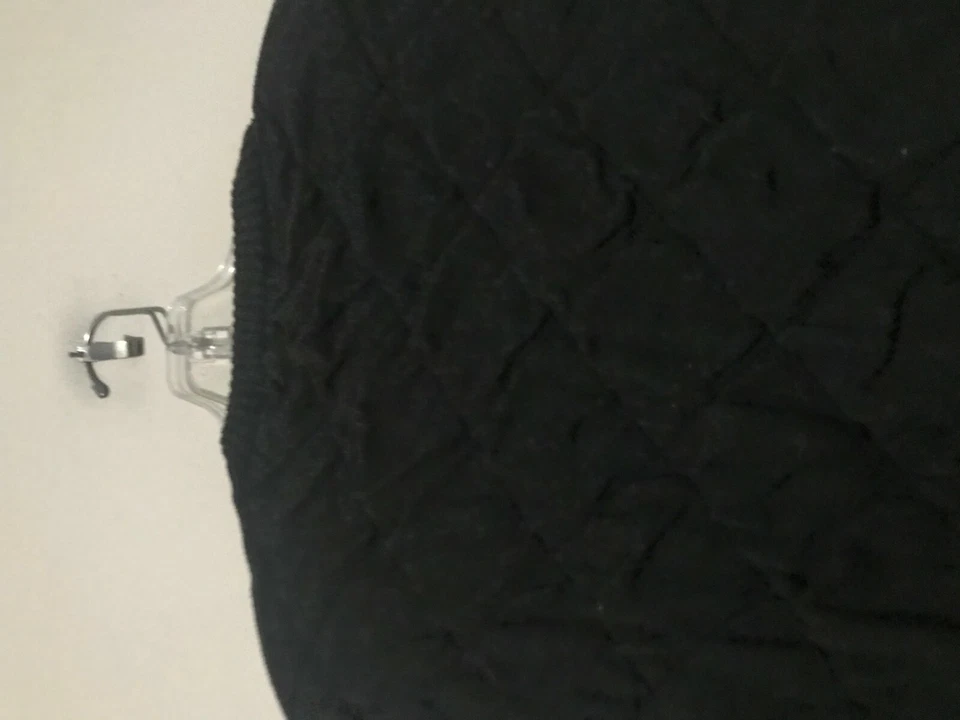 Cárdigan Suéter Cinturón Lana Gris Mystree Talla M Mujeres Elegante Estilo Volantes #6922 Foto 2 de 4