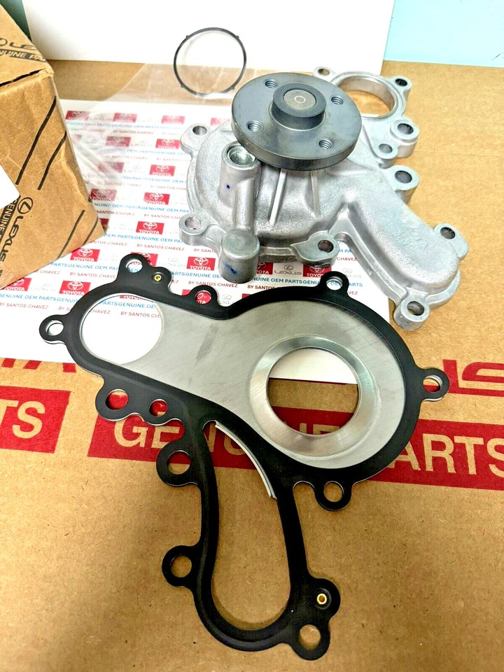 Bomba de agua del motor Toyota Tundra 2007-2021 con junta 5,7 L V8 pieza original OEM Foto 3 de 4