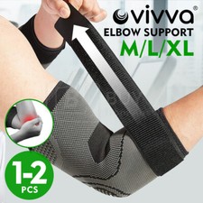 Elbow Brace Support Compression Arm Sleeve Sport Tennis Gym Joint Pain Relief