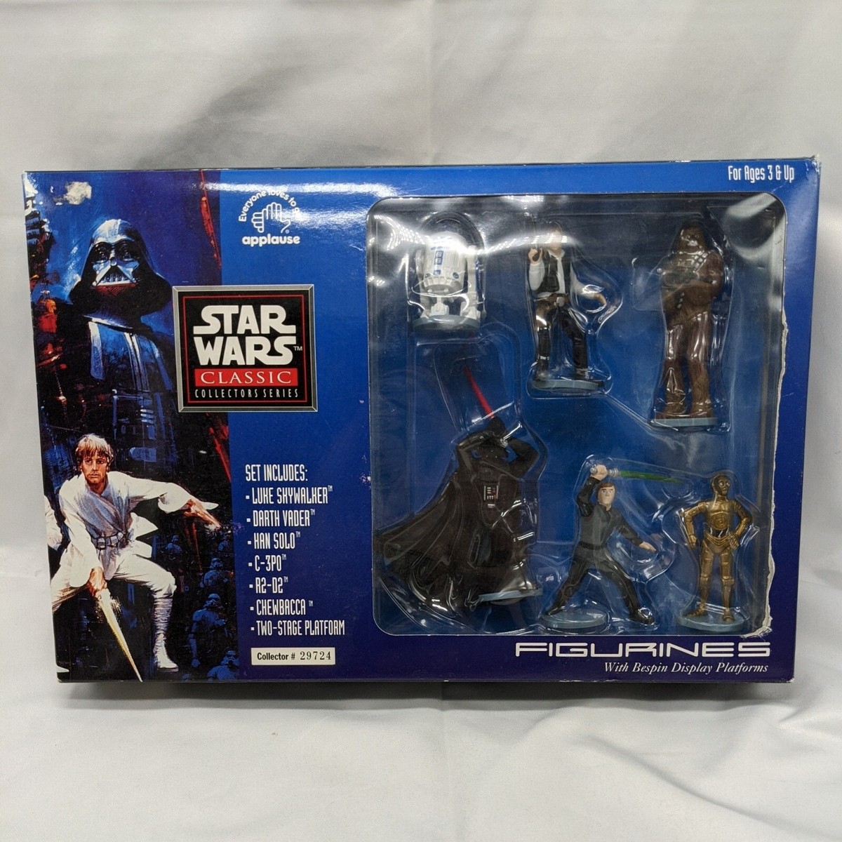 Star Wars Classic Collector Series Set Of 6 Figurines Applause | eBay 