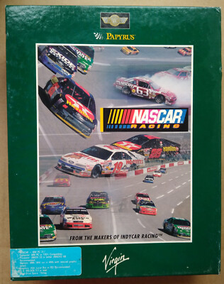 NASCAR Racing Virgin Papyrus PC 3,5'' BIG BOX  