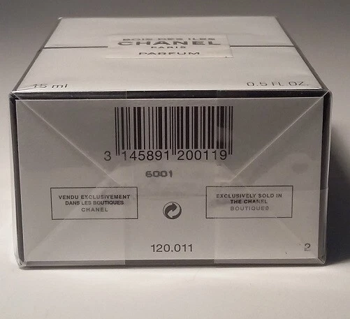 CHANEL Bois Des Iles PERFUME PURO / PERFUME 0.5 OZ 15mL NUEVO EN CAJA, SELLADO Foto 4 de 4