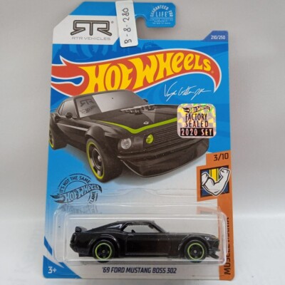 Hotwheels '69 Ford Mustang Boss 302 210/250 HW Muscle Mania 3/10