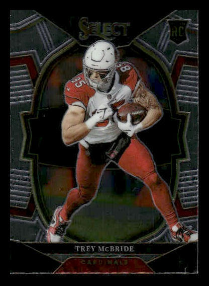 2022 Panini Select #11 Trey McBride Rookie Arizona Cardinals
