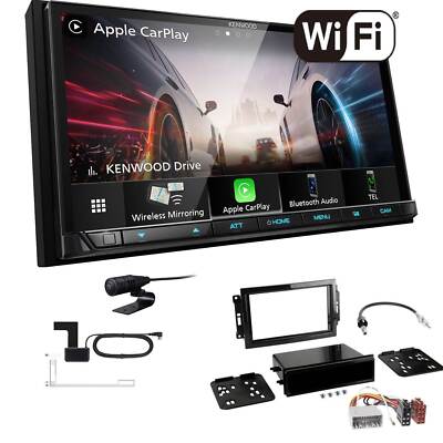 Kenwood Autoradio WiFi CarPlay Android Auto für Dodge Caliber 2006-2010 schwarz
