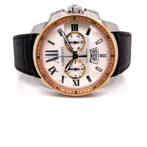 Cartier Calibre 42mm Chronograph Rose 