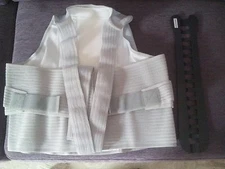 THORACIC-LOMB SACRAL CORSET WITH SPINAL SPINOCROSS PLATE