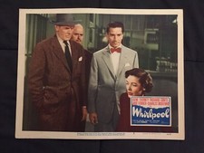 Whirlpool lobby card Gene Tierney Richard Conte