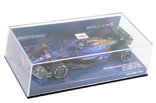 Minichamps Williams F1 FW45 #23 GP Las Vegas 2023 - Alexander Albon scala 1/43 - Foto 5 di 5