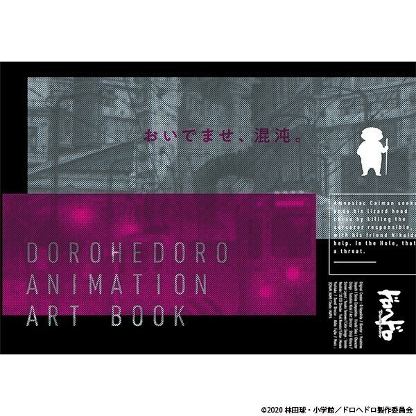 LIBRO DE ARTE DE ANIMACIÓN Dorohedoro MAPPA Japón 288 páginas B5