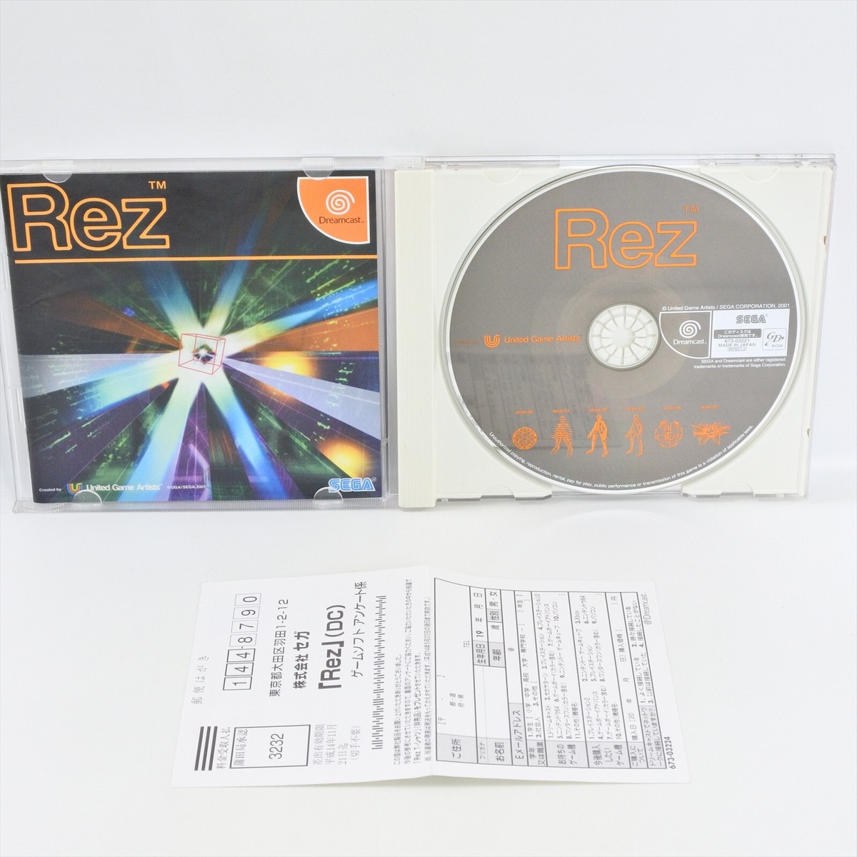 SEGA - Rez（DC） REZ Dreamcast Sega 0906 dc | eBay