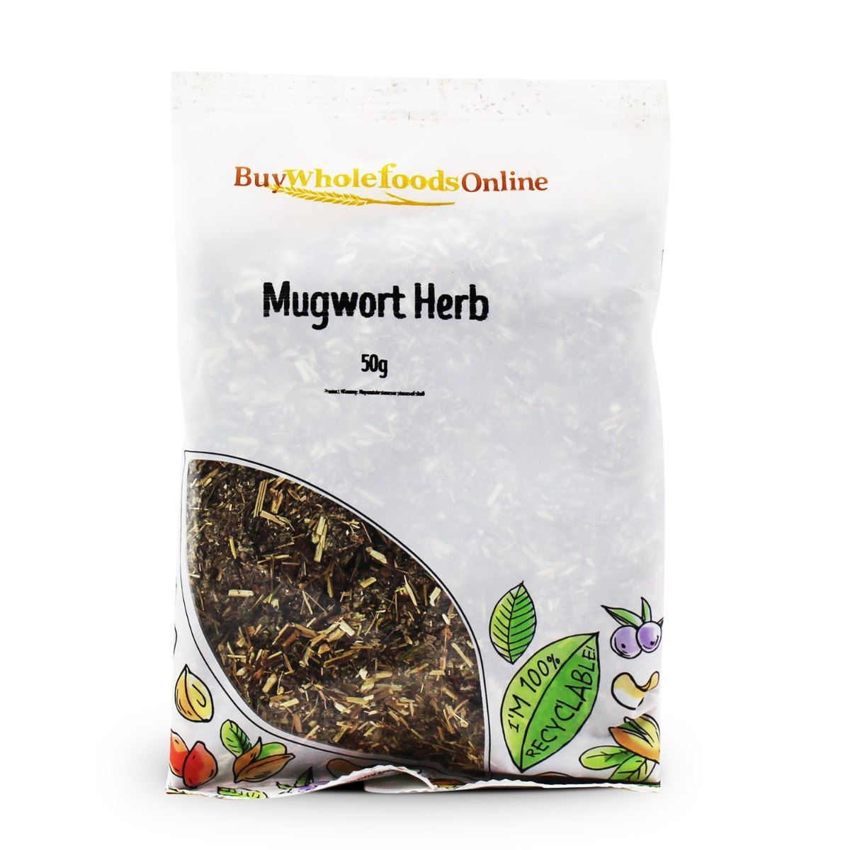 Mugwort Herb 50g | BWFO | Free UK Mainland P&P