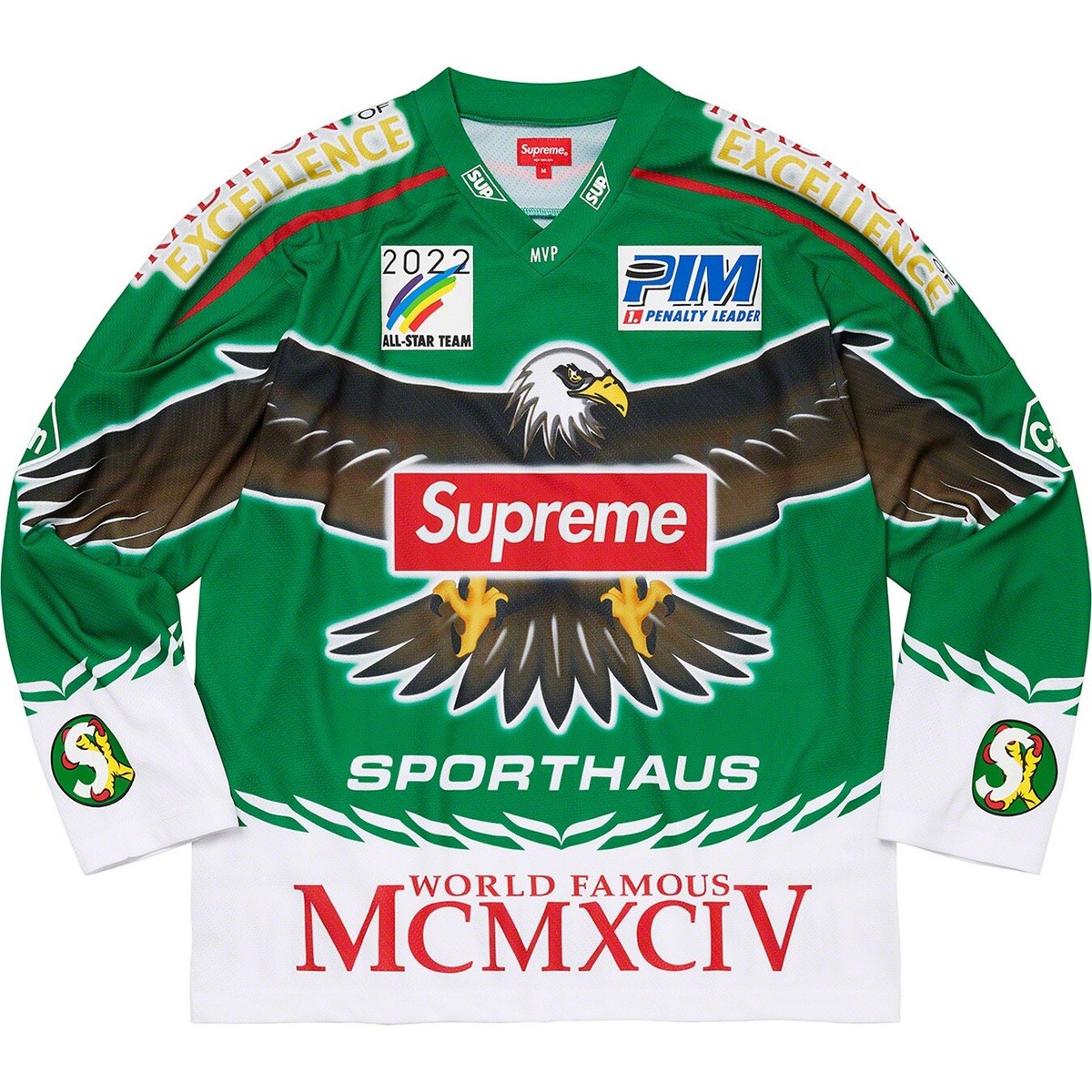 Supreme eagle moto jersey   ロンT  サイズL Supreme eagle moto jersey ロンT サイズL Supreme Eagle Moto