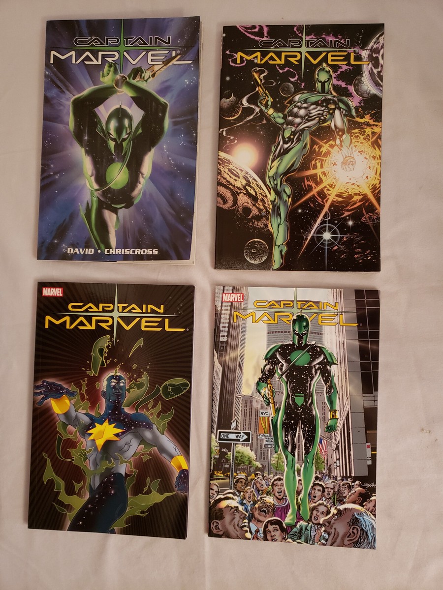 CAPTAIN MARVEL TPB lot Peter David Genis Phyla Vell