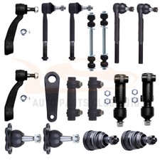 17Pc Front Ball Joints Sway Bar Tie Rod Fits 1996-02 Chevrolet Express 1500 2500